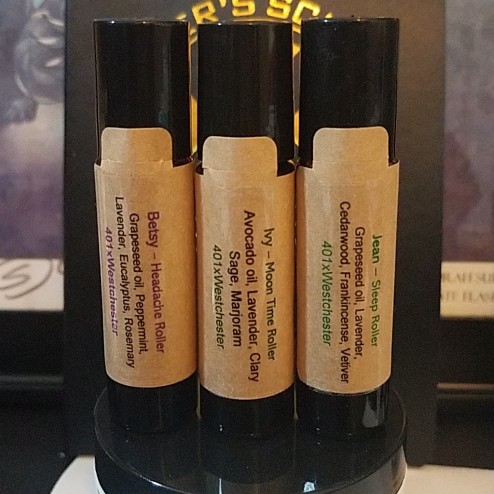 ☀️3 different essential oil roller bottles 10ml each